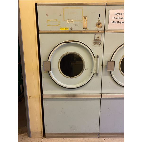 "Speed Queen" Large Commercial Coin Operated Drying Tumbler