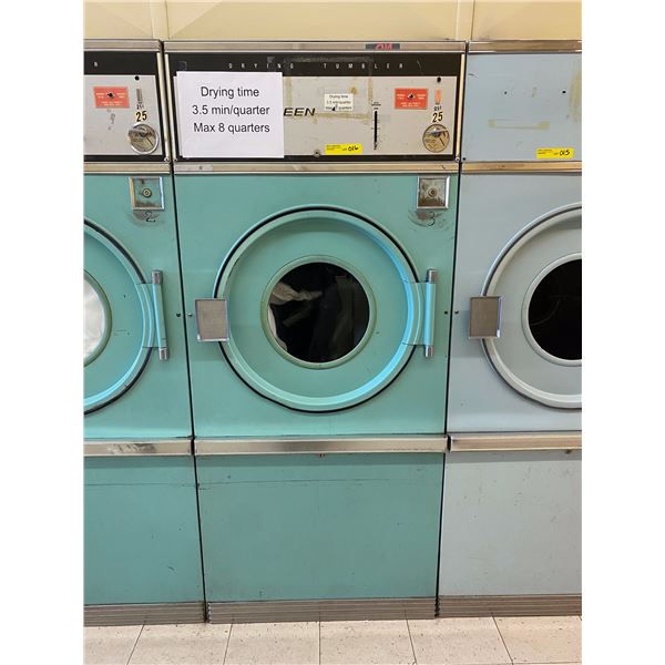 "Speed Queen" Large Commercial Coin Operated Drying Tumbler