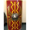 Image 2 : "Superhero Show" Group of 2 screen played shields - includes medieval Roman armour legion shield (re