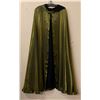 Image 1 : "Superhero Show" S3 Ep15 - #13 Hero - MTO green gold sheer hooded cape w/ black lining