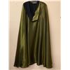Image 2 : "Superhero Show" S3 Ep15 - #13 Hero - MTO green gold sheer hooded cape w/ black lining