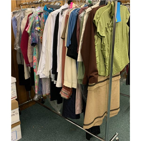 "Superhero Show" rack of assorted screen worn wardrobe