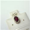 Image 2 : $120 Silver Garnet Pendant