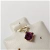 Image 2 : $160 10K Garnet(0.4ct) Pendant
