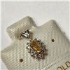 Image 2 : $700 14K Gold Genuine Gemstone Pendant
