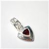 Image 2 : $120 Silver Garnet Pendant