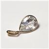 Image 2 : $800 14K White Topaz(4.9ct) Pendant