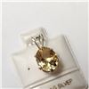 Image 2 : $160 Silver Citrine(2.3ct) Pendant