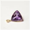 Image 1 : $800 14K Amethyst (12.5ct) Pendant