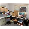 Image 1 : "Motherland: Fort Salem" lot of set dec misc items - vintage telephones / vintage cameras / vintage 