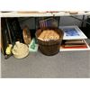 Image 8 : "Motherland: Fort Salem" lot of set dec misc items - vintage telephones / vintage cameras / vintage 