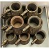 Image 2 : Group of 13 wooden beer mugs