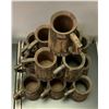 Image 2 : Group of 14 wooden beer mugs