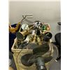 Image 3 : Room lot of set Dec items - includes table lamps / garbage bins / floor lamps / stainless steel sink