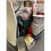 Image 2 : Group of misc. set items - includes office supplies / shoe supplies / cable ties / rain gear / mini 
