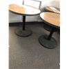 Image 2 : Group of 3 round tables (approx 32" diameter x 29" height)