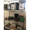 Image 1 : Large lot of misc set Dec items - includes paint cans / buckets / mushroom planet campsite / duct su