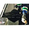 Image 2 : Framed Trevor Linden #16 Vancouver Canucks signed final game Tunnel walk Photograph with COA (Approx