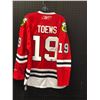 Image 1 : Jonathan Toews Chicago Blackhawks NHL Signed Reebok jersey with COA (New with tags, Size L)