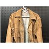 Image 2 : 1960's cowhide fringe jacket, snap front (excellent condition, size 44) - Commercially made jacket