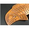 Image 2 : First Nations decorative wood carved salmon signed by artist George Matiga - Tribe Kwakiutl