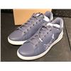 Image 2 : Pair of ED Ellen Degeneres blue leather running shoes w/ Peek A Boo cat on the side (brand new, size