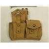Image 2 : Pair of 1942 WW2 Canadian P37 ammunition pouches