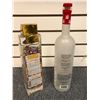 Image 2 : Group of 2 Collectible Vodka Bottles- Includes Ed Hardy and Dennis Rodman