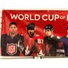 Image 2 : World Cup of Hockey 2016 Molson Canadian & Boston Pizza advertisement banner (approx 8ft x 2ft)