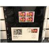 Image 2 : Group of assorted Elvis Presley collectibles - includes magazine / portraits / postage stamps/ Three
