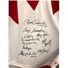 Image 2 : Group of team Canada 1972 Summit Series tour memorabilia - includes 2 jerseys (1 signed by multiple 