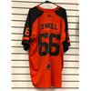 Image 2 : Tim O-Neill BC Lions #66 Autographed Jersey (Size 3XL)