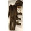 Image 1 : Complete bear mascot costume from set dec