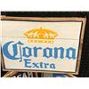 Image 2 : Group of 2 Corona Extra beer & 1 Jim Beam decorative wooden wall hanging