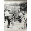 Image 2 : Framed vintage cowboys photograph (approx. 28 1/2in x 25 1/2in)