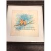 Image 2 : Group of 2 decorative framed wall hangings