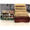 Image 1 : Group of 2 tackle boxes
