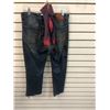 Image 8 : Group of bloody & broken down wardrobe from set dec - includes 3 shirts/ 2 pairs of denim jeans/ pai