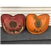 Image 2 : Group of 2 vintage farm tractor metal seats