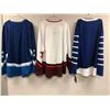 Image 2 : Group of 3 assorted NHL non-player jerseys - includes Aretnas (size XL)/ 2 NHL Fanatics jerseys (siz