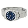 Image 9 : Rolex Womens Midsize 31mm 18K Gold Bezel Blue Diamond Stainless Steel Datejust