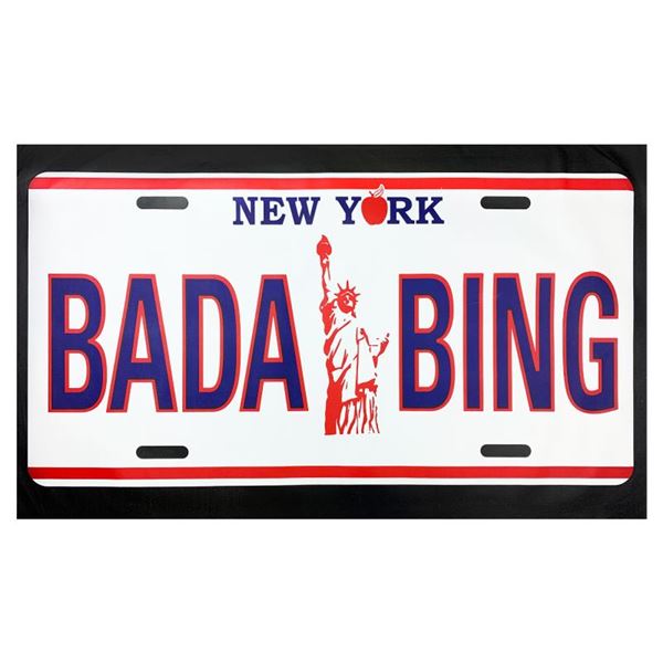 BADA BING by Steve Kaufman (1960-2010)