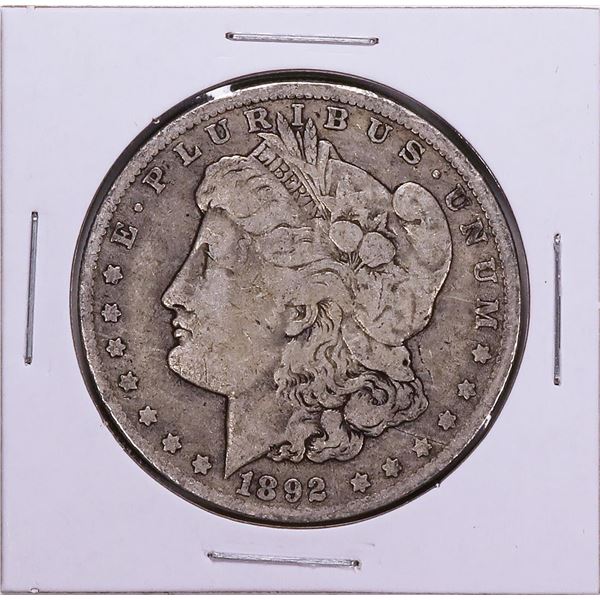 1892 Morgan Silver Dollar Coin