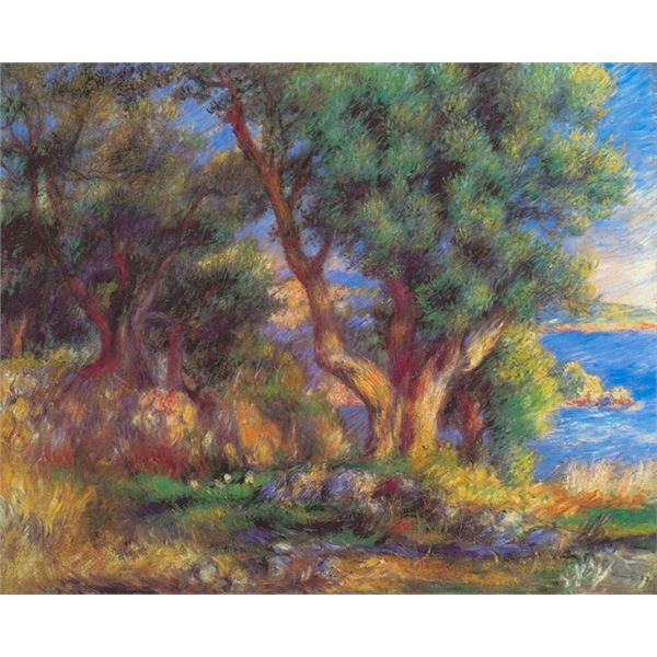 Renoir - Landscape In Menton