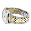 Image 7 : Rolex Mens 2 Tone MOP 3 ctw Channel Set Diamond Datejust 36MM Wristwatch