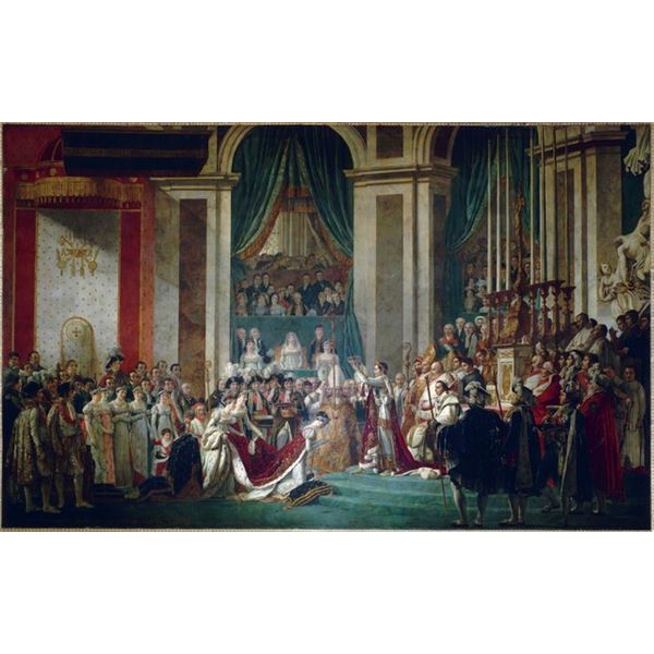 Jacques-Louis David - Coronation of Napoleon and Josephine