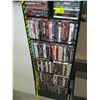 Image 1 : 1 ROW OF 6 SHELVES OF DVDs