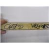 Image 2 : PT. COQUITLAM BUCKAROOS  PUCK & SIGNED SHERWOOD HOCKEY STICK (IAFRATE & RONNIG), NOT AUTHENTICATED