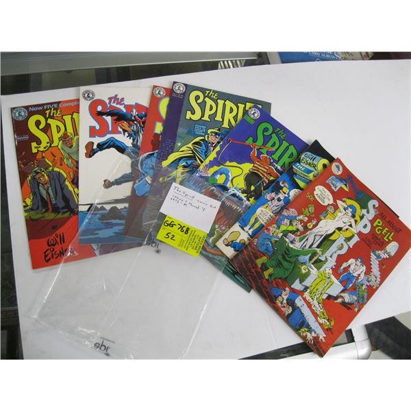 SM LOT OF THE SPIRIT COMIC BOOKS, ISSUE 1-7, 1973-1984