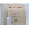 Image 2 : ANTIQUE GERMAN BIBLE 1900s ILLUSTRATED LEATHER ORNATE COVER